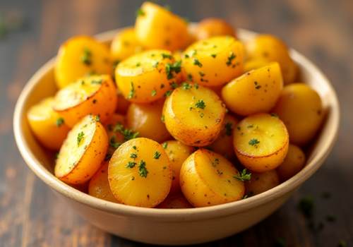 Mediterranean Roasted Potatoes with Herbs