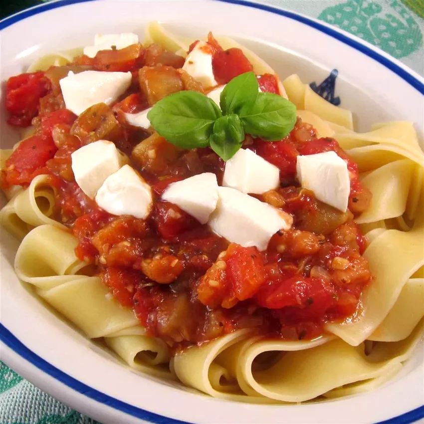 30 Top Plant-Based Pasta Dishes for Healthy Eating Mediterranean-Style Eggplant Pasta