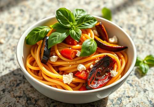 Mediterranean Vegetable Pasta