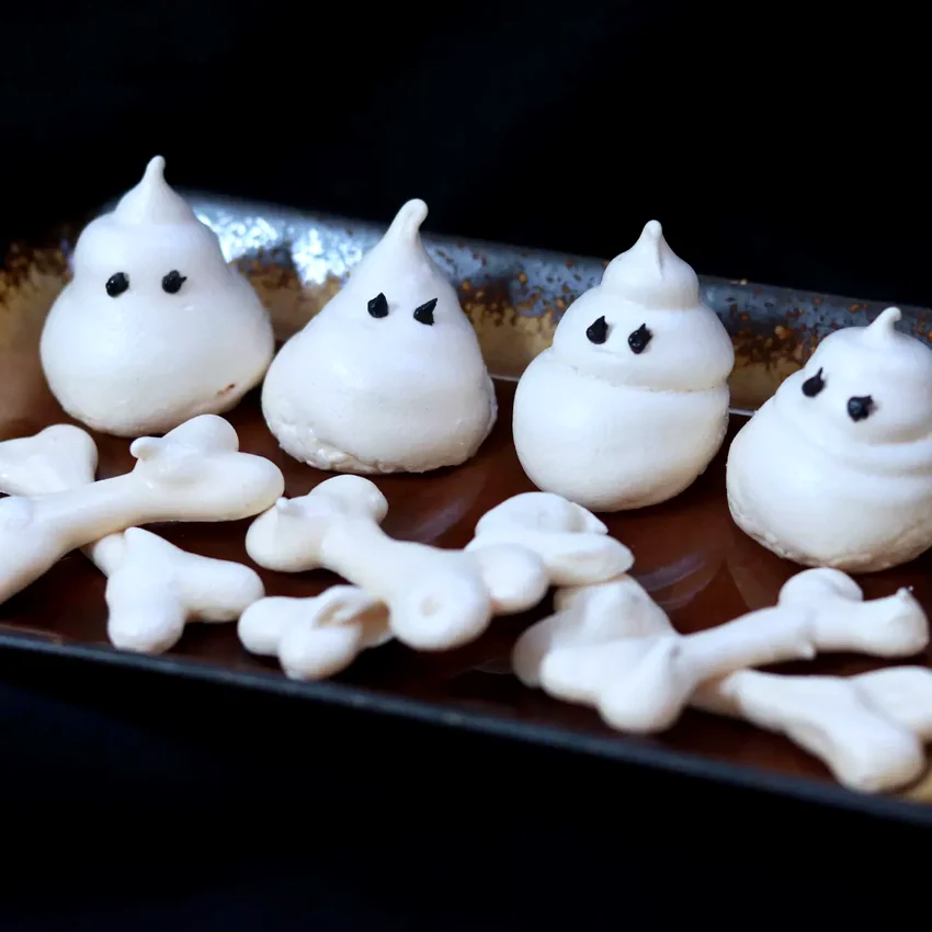 10 Creative Halloween Cookie Recipes for Spooky Fun Meringue Bones and Ghosts