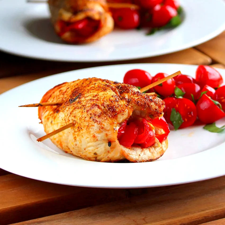 22 Best Air Fryer Chicken Recipes for Every Occasion Mexican-Style Air Fryer Stuffed Chicken Breasts