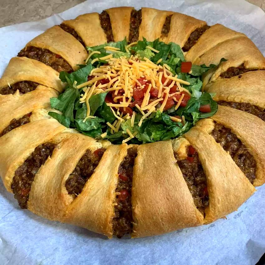 21 Taco-Flavored Dishes for When You Skip the Tortilla Mexican Taco Ring