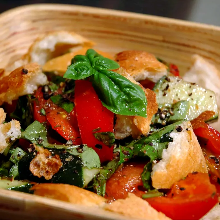 Mid-Summer Italian Bread Salad