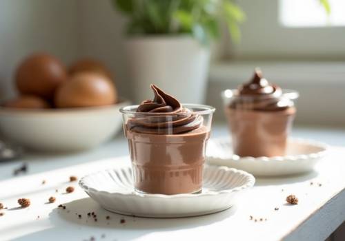  Mini Chocolate Mousse Cup