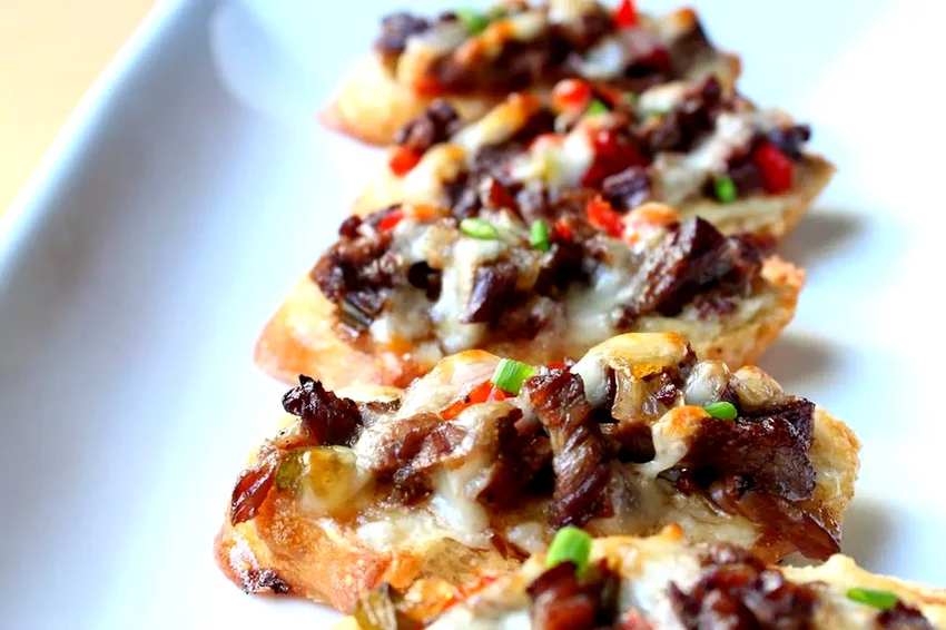 Mini Philly Cheesesteaks