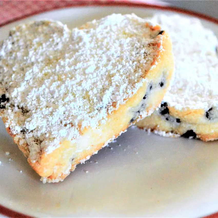 Mini Snowball Chip Cookies