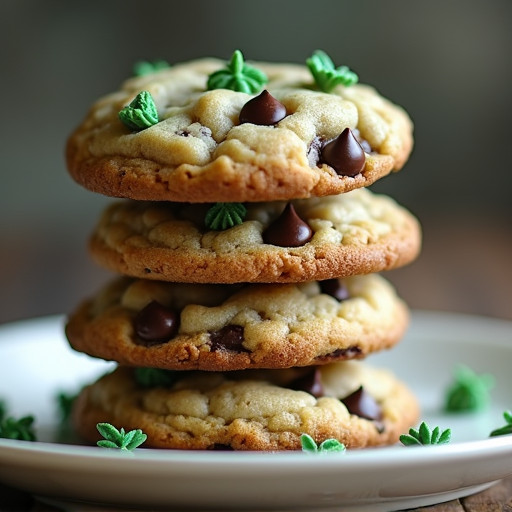 Mint Chocolate Chip Cookie Dreams