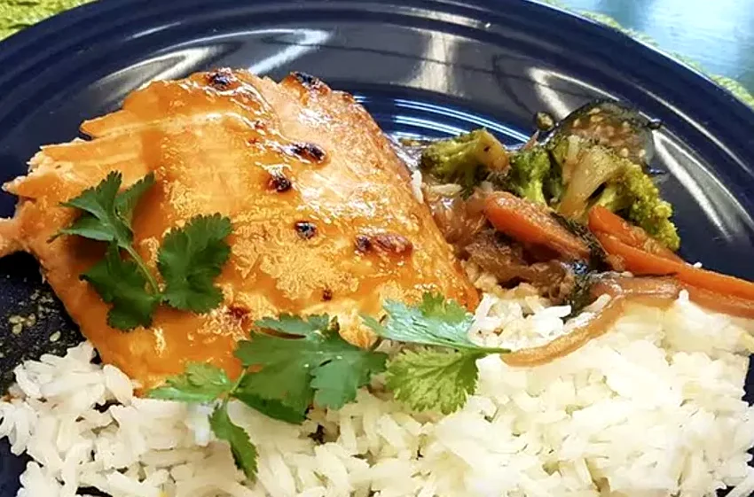 16 Easy Salmon and Rice Dinners Perfect for Tonight Miso Salmon with Sake Butter