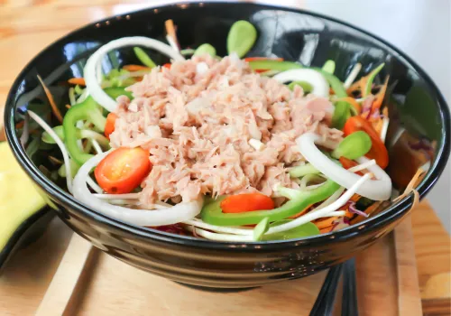 Mix the Tuna Salad