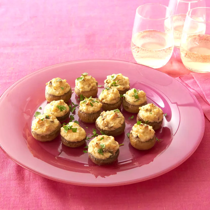 30 Crowd-Pleasing Party Appetizers Your Guests Adore Mouth-Watering Stuffed Mushrooms