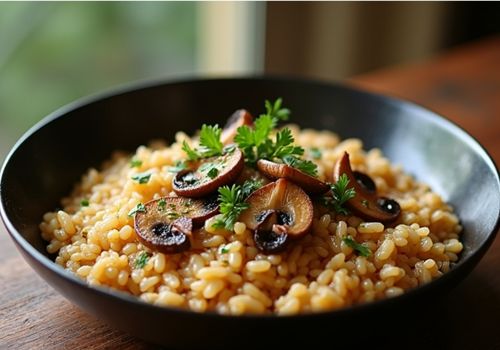 Mushroom Risotto