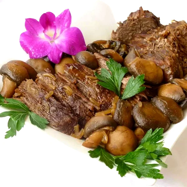 16 Slow Cooker Beef Roast Recipes for Perfect Comfort Mushroom Slow Cooker Roast Beef