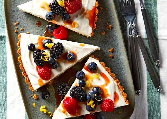 16 Easy No-Bake Cheesecake Recipes for Cool Summer Treats No-Bake Greek Yogurt Cheesecake