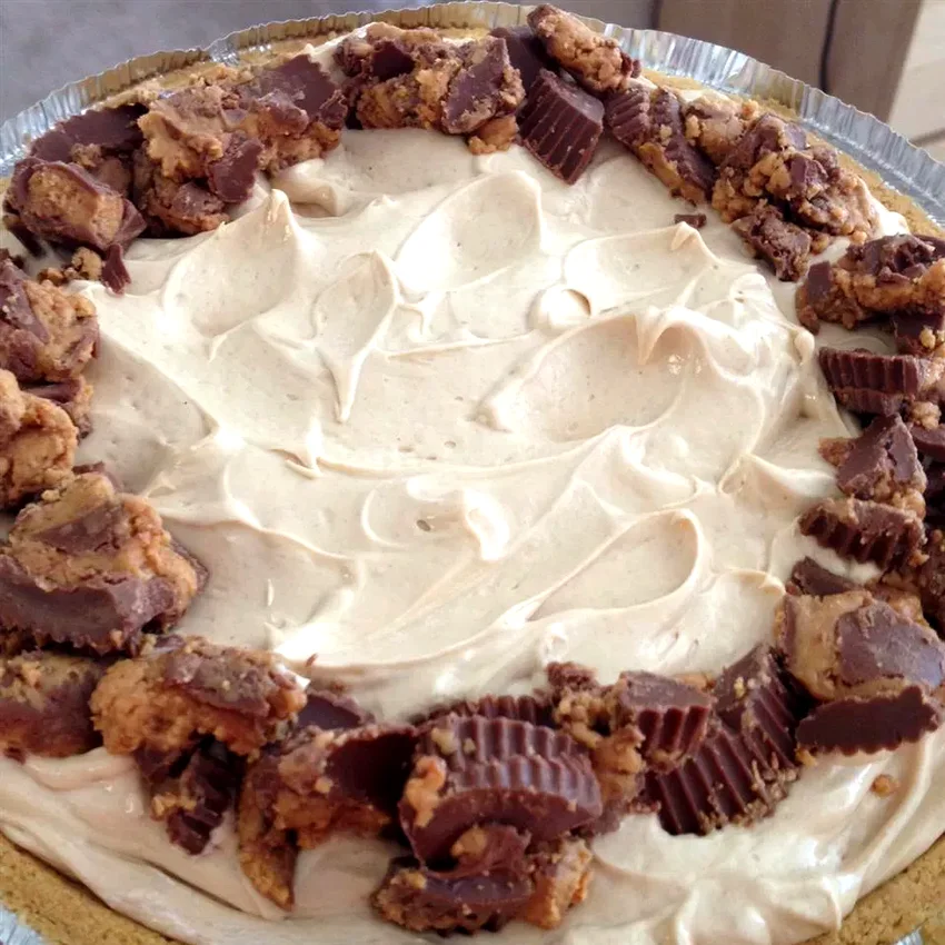 No Bake Peanut Butter Pie