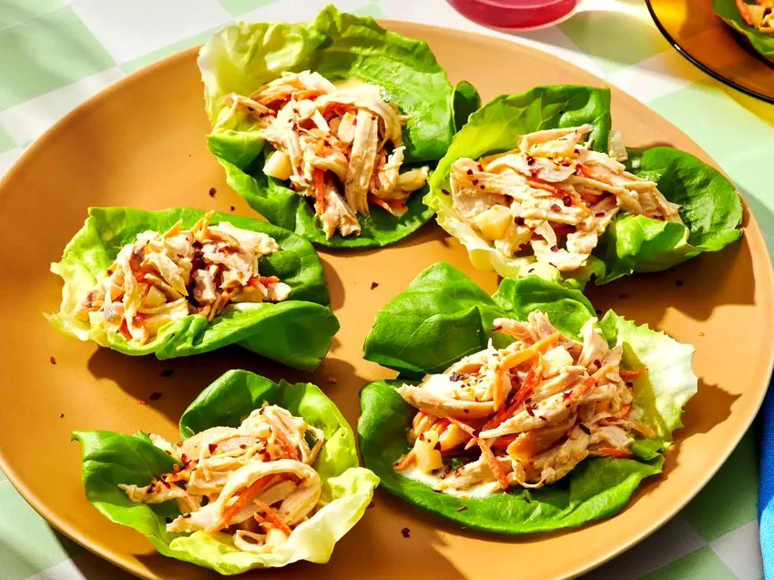 30 Heat-Free Summer Dishes to Beat the Hot Weather No-Cook Chicken Lettuce Wraps