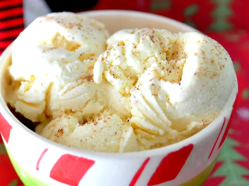 20 Holiday Treats Perfect for Eggnog Enthusiasts No-Cook Eggnog Ice Cream