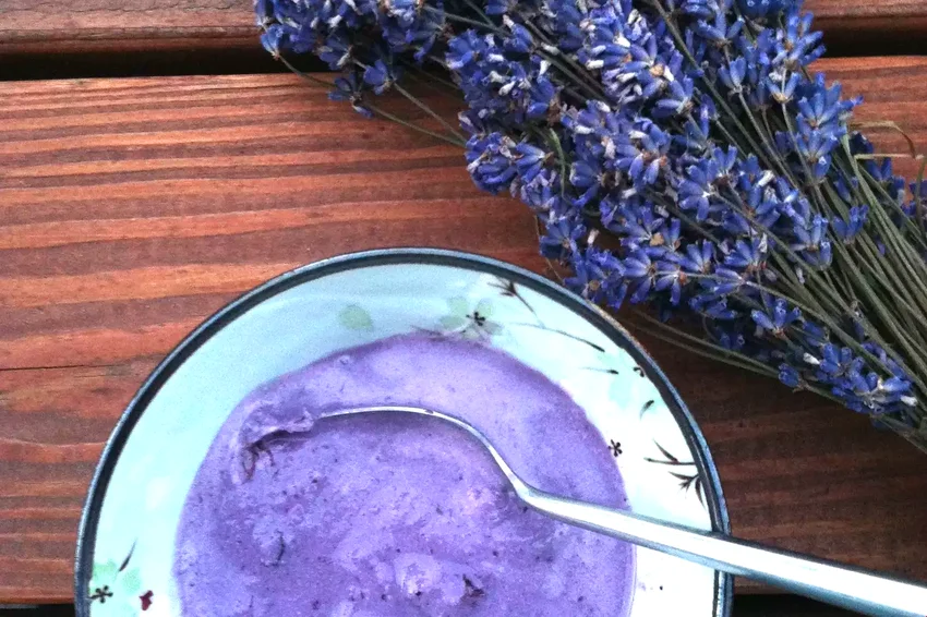 50 Elegant Desserts You Can Create in Your Own Kitchen No-Egg Blueberry and Lavender Ice Cream