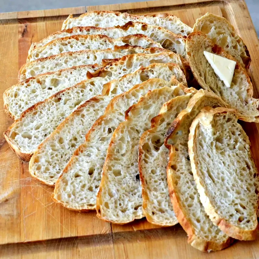No-Knead Artisan Style Bread