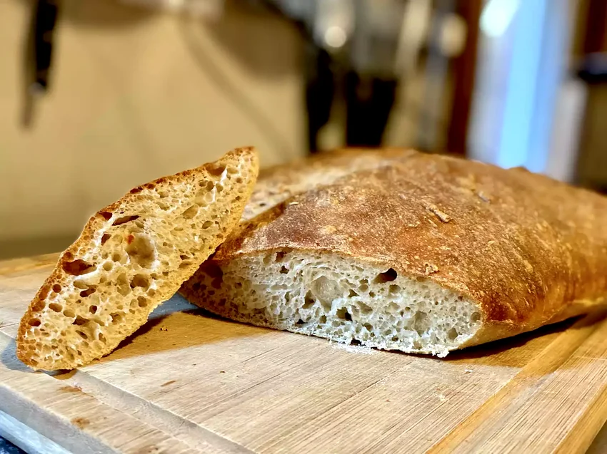 No-Knead Country Bread