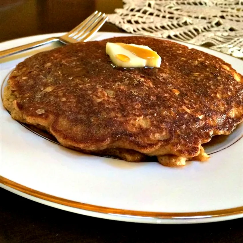 17 Hearty Oatmeal Pancake Recipes for Amazing Mornings Oatmeal Raisin Cookie Pancakes