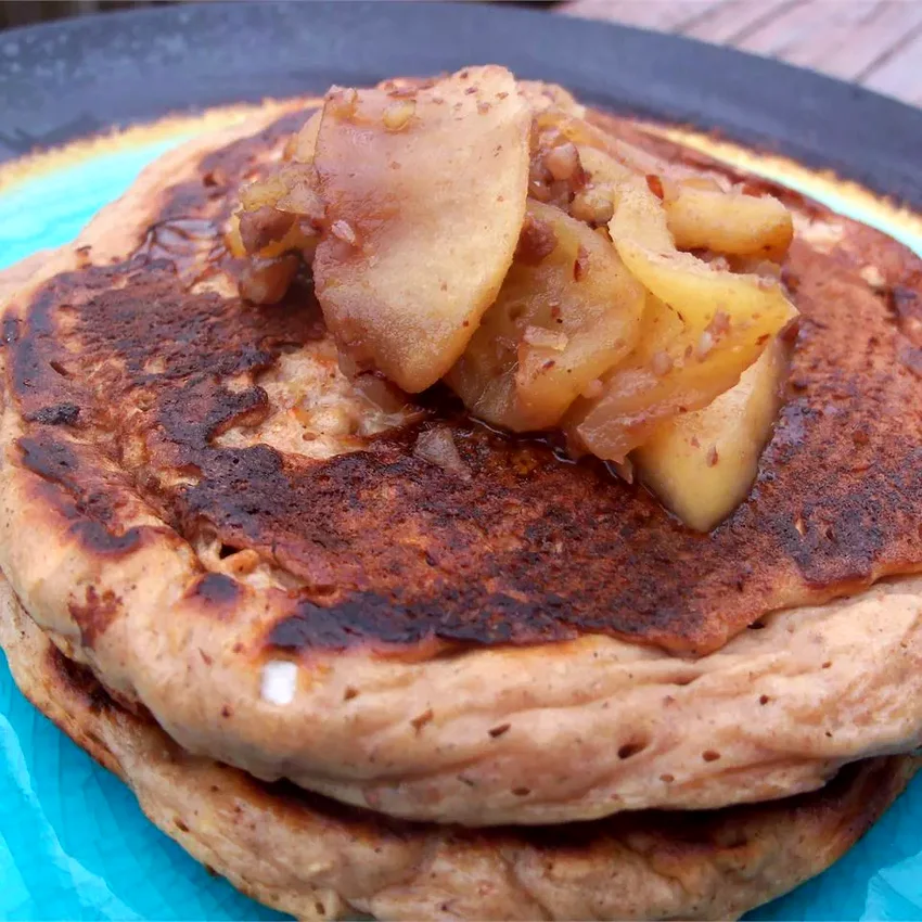 17 Fall Apple Pancake Recipes for Cozy Morning Meals Oatmeal and Applesauce Pancakes