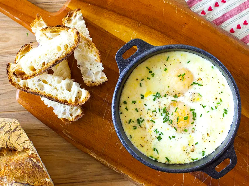 Top 50 Egg Breakfast Ideas to Simplify Your Mornings Oeufs Cocotte (Baked Eggs)