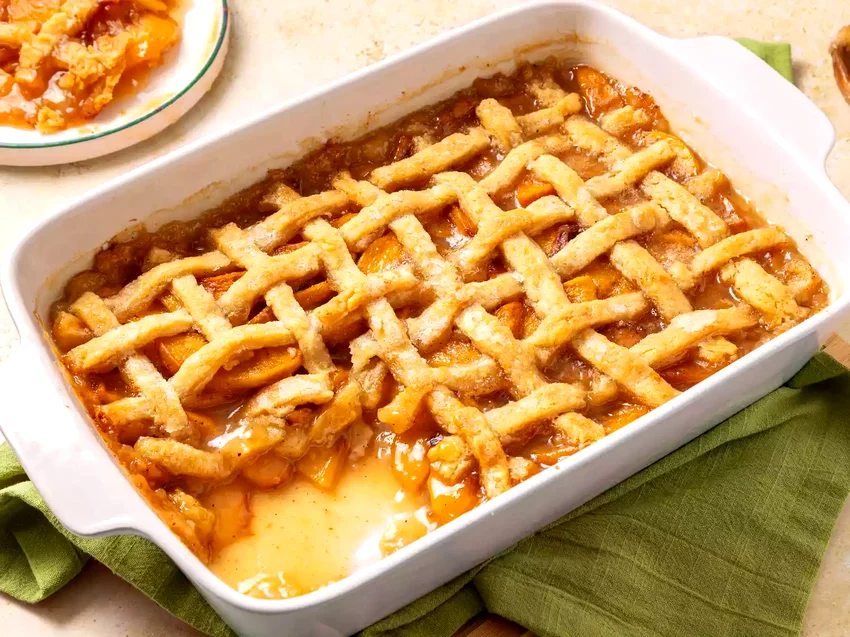 Old Fashioned Peach Cobbler