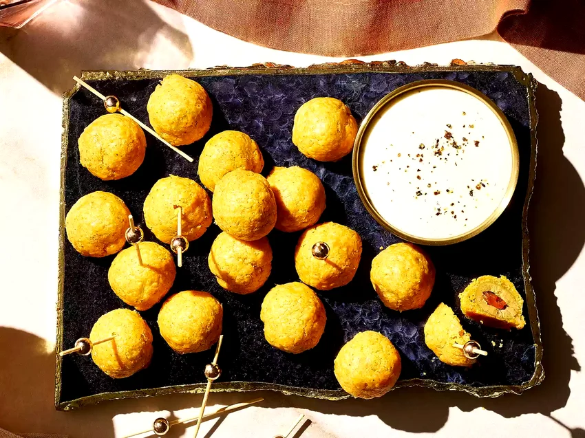 40 Classic Appetizer Recipes We'll Always Love Making Olive Cheese Balls