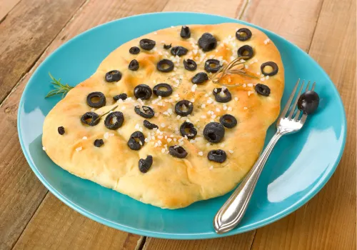 Olive and Rosemary Focaccia