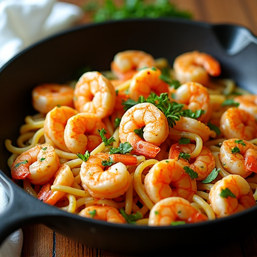 One-Pan Quick Shrimp Scampi