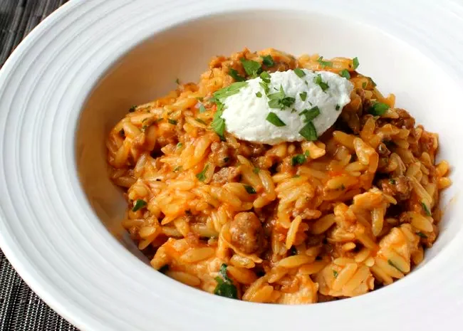 25 Delicious Orzo Recipes Your Family Will Absolutely Love One-Pot Chicken and Sausage Orzo