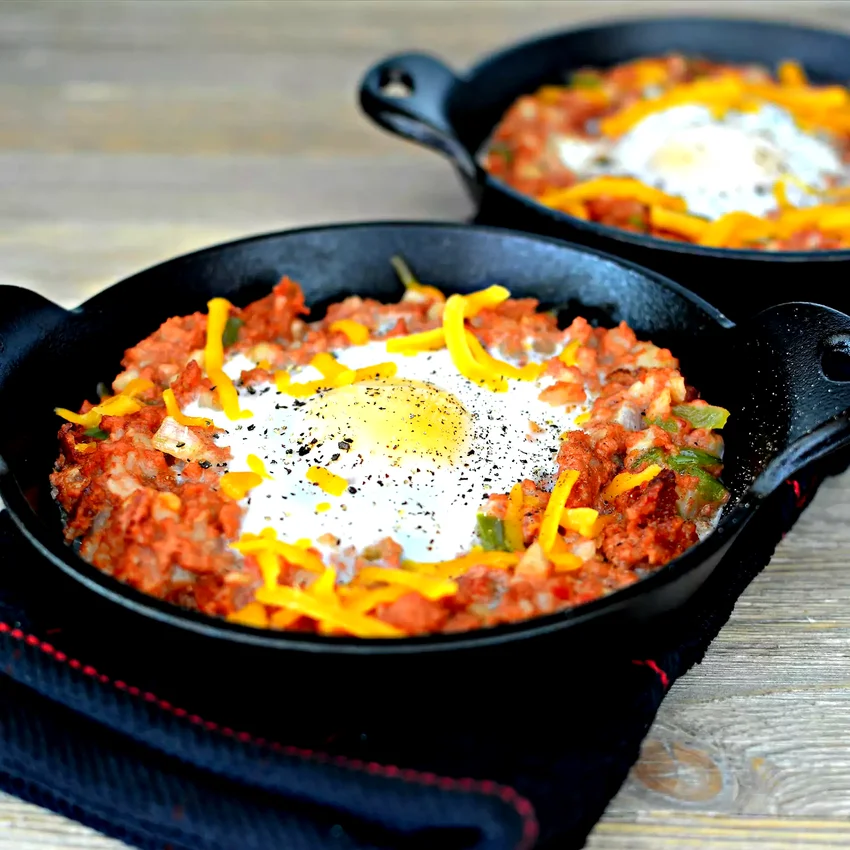 One Skillet Corned Beef Hash