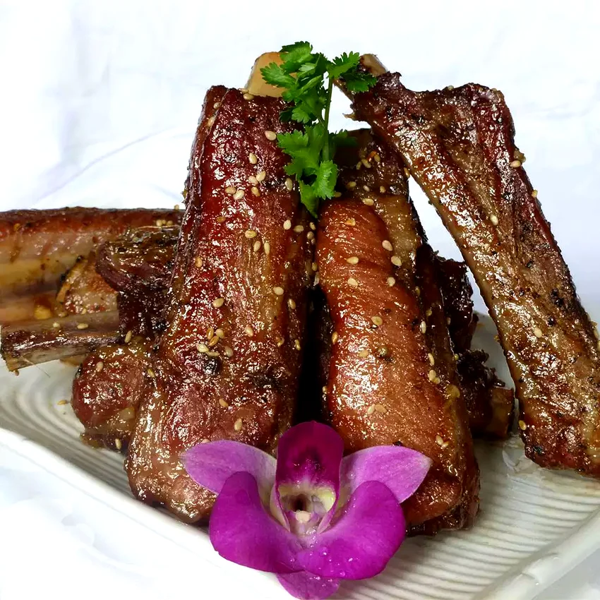 36 Island Cocktails and Tropical Food Favorites Ono Spareribs