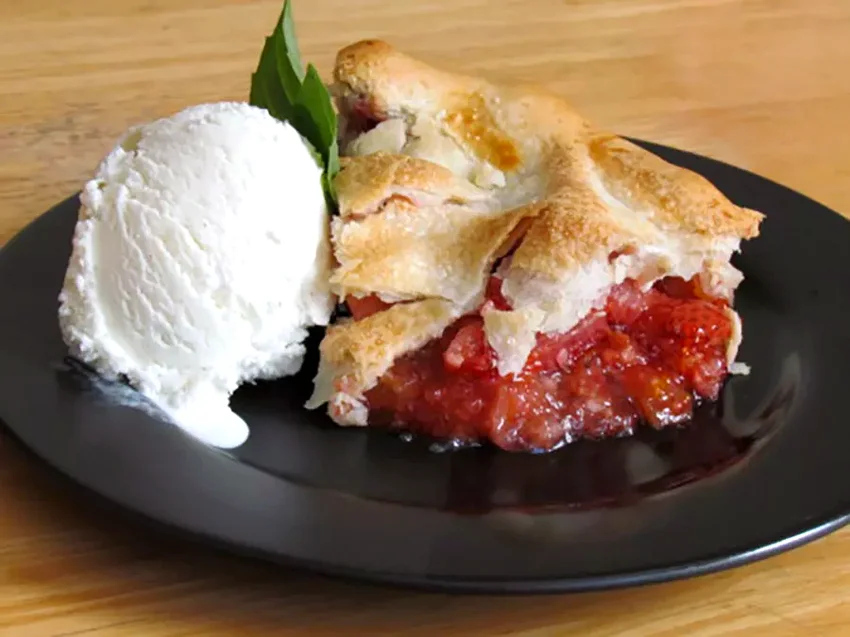 14 Amazing Strawberry Rhubarb Pie Recipe Ideas Orange-Kissed Strawberry Rhubarb Pie