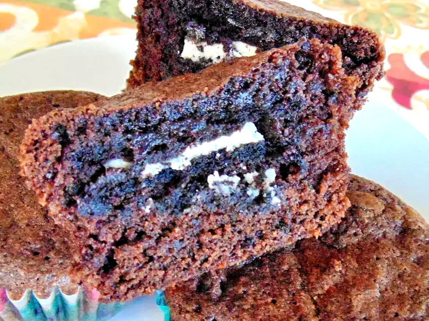 50 Oreo Dessert Ideas for Cookie and Cream Fans Oreo-Stuffed Brownies