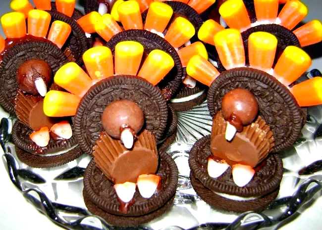 50 Oreo Dessert Ideas for Cookie and Cream Fans Oreo Turkeys