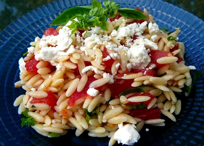 Orzo and Tomato Salad