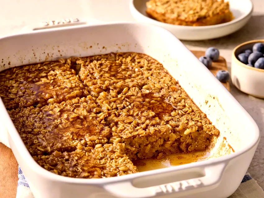 20 Large-Batch Morning Meals That Serve Big Groups Overnight Baked Oatmeal