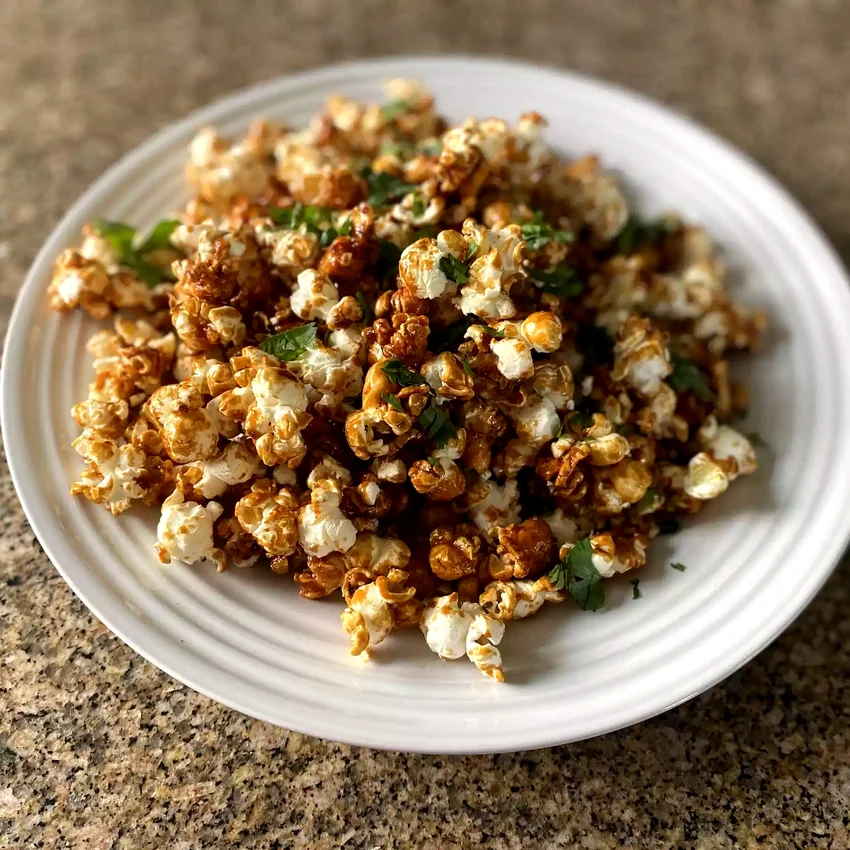 25 Gourmet Popcorn Flavor Ideas for Movie Night Snacking Pad Thai Popcorn