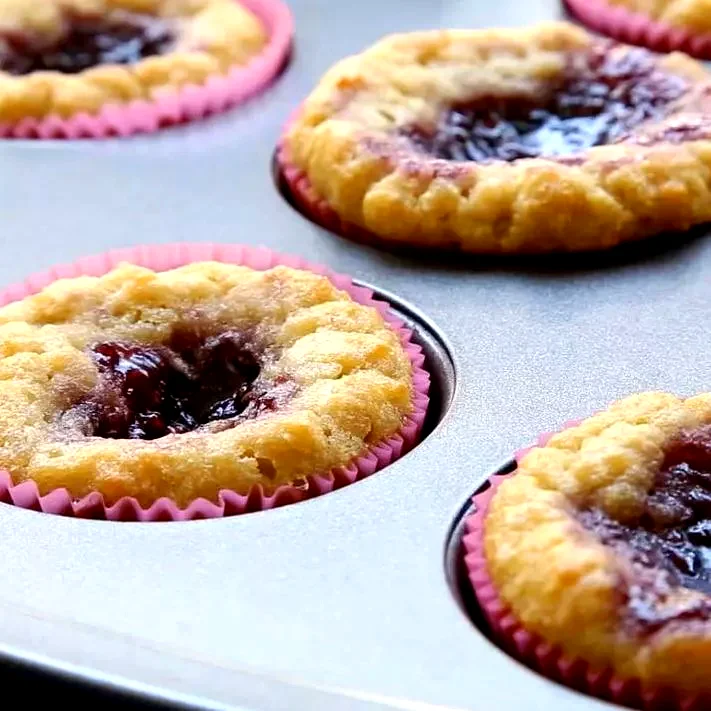 Paleo Jelly Donut Cupcakes