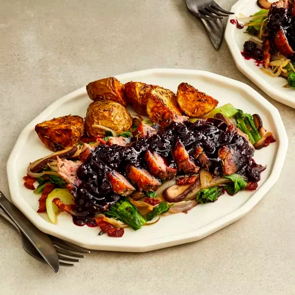 14 Amazing Duck Dishes Perfect for Special Occasions Pan-Seared Duck Breast with Blueberry Sauce