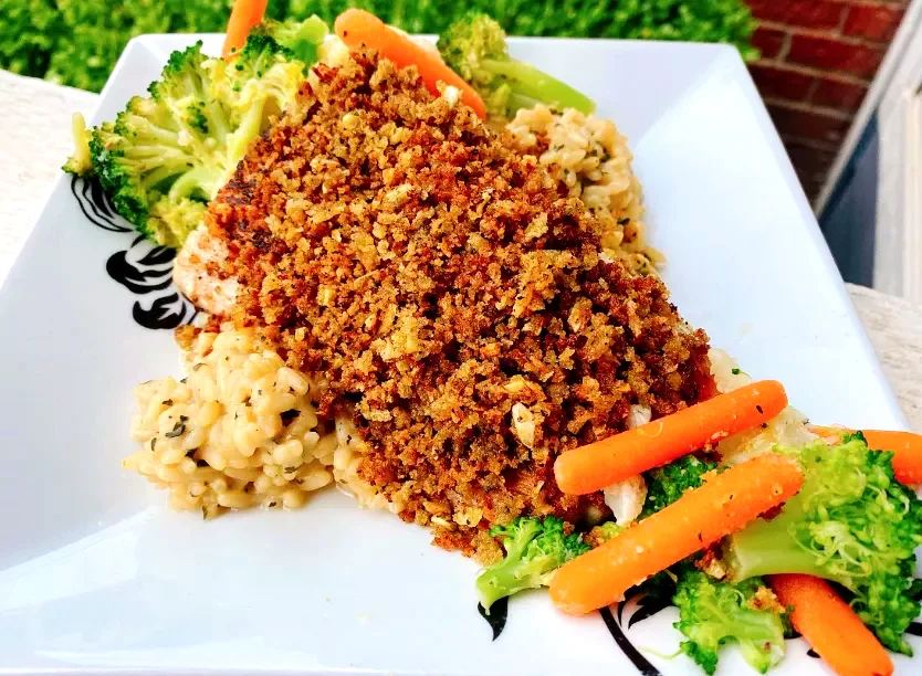 30+ Skillet-Fried Fish Recipe Collection Pan-Seared Mahi Mahi with Gremolata Bread Crumbs
