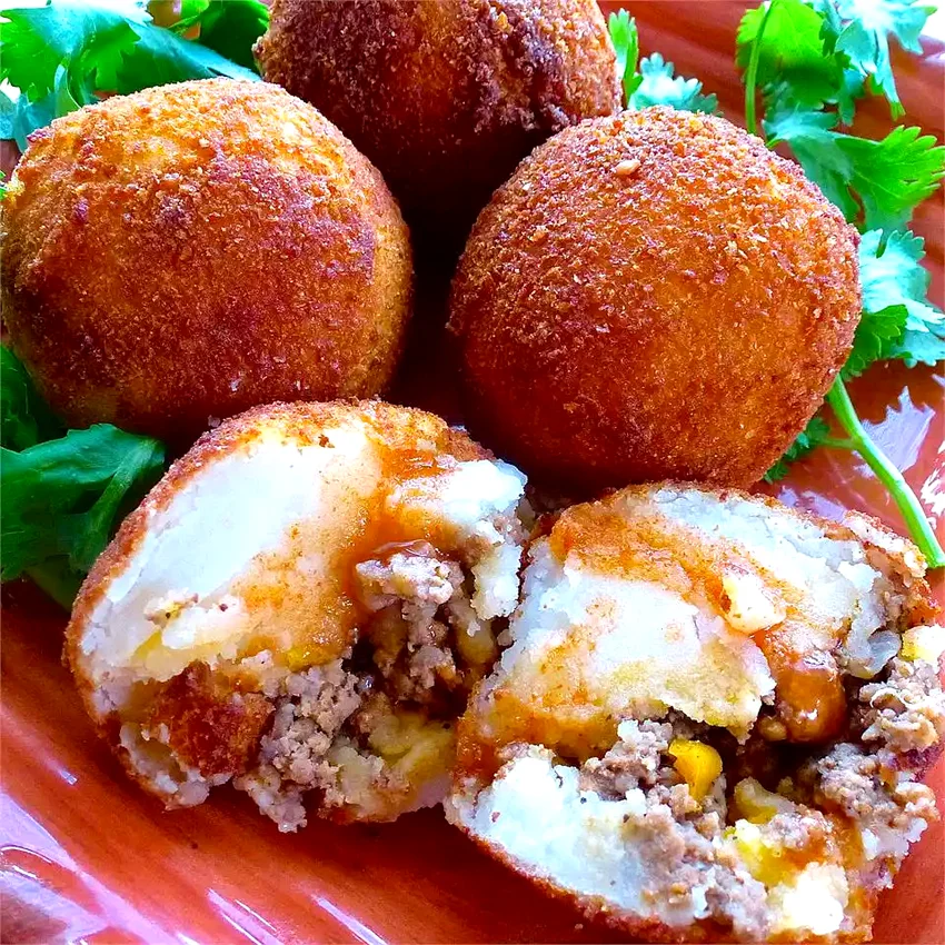 Top 10 Amazing Loaded Potato Recipes for Any Occasion Papas Rellenas (Fried Stuffed Potatoes)