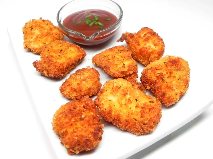 Parmesan Panko Chicken Poppers