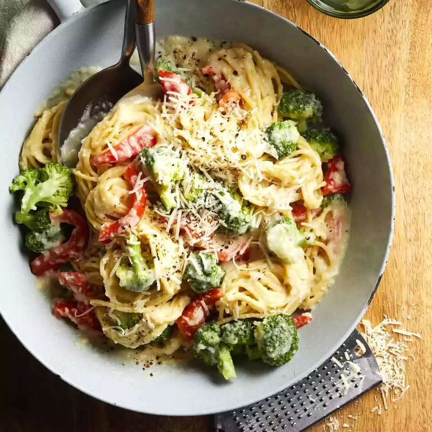 30 Top Plant-Based Pasta Dishes for Healthy Eating Pasta Primavera with Cauliflower Sauce