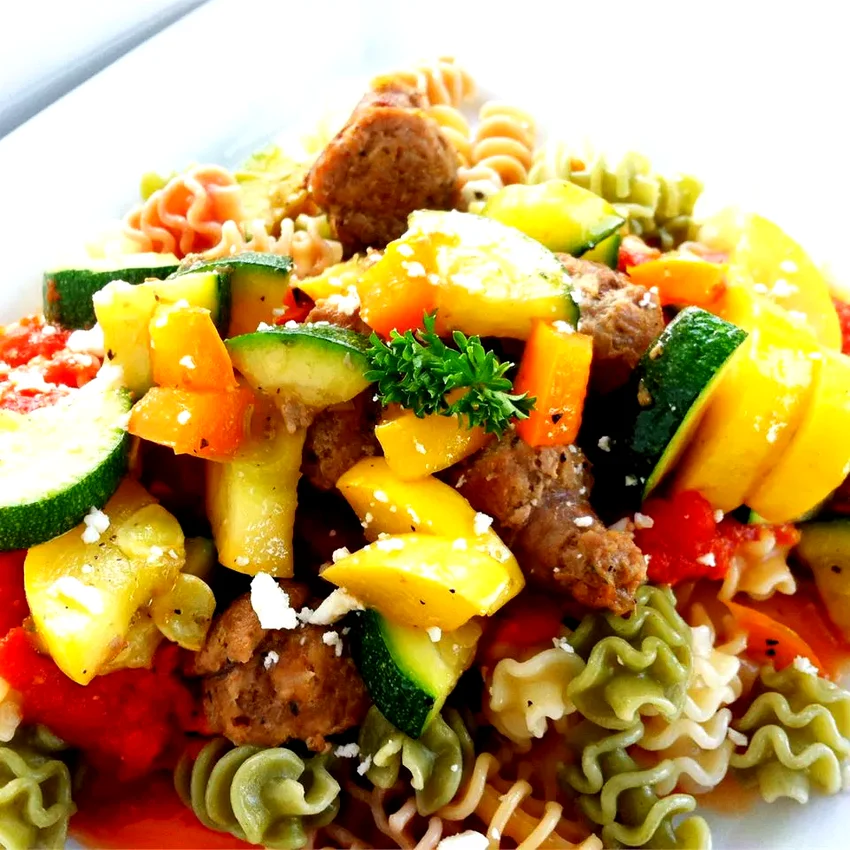 30 Hearty Sausage Pasta Dishes Perfect for Dinner Pasta Primavera with Italian Turkey Sausage