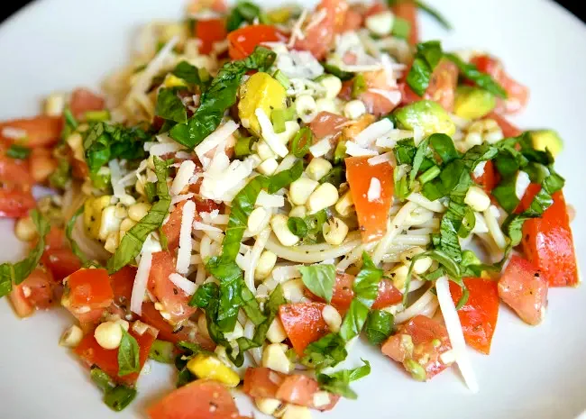 12 Fresh Tomato Pasta Dishes to Try This Summer Season Pasta with Fresh Tomatoes and Corn