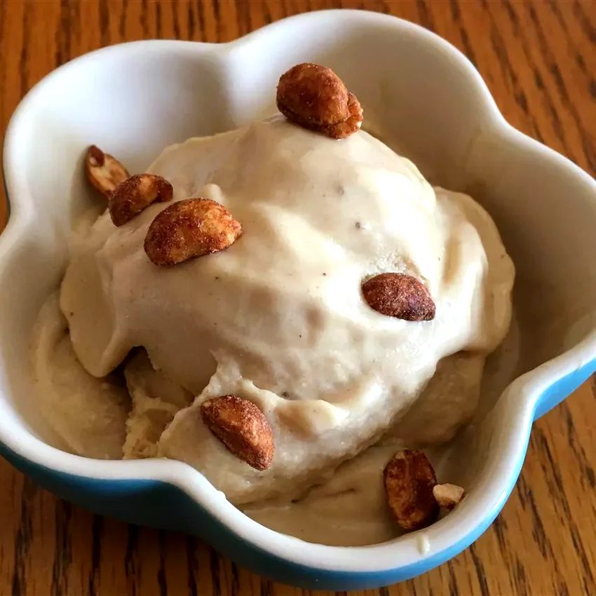 17 Simple Two-Ingredient Dessert Recipes That Wow Peanut Butter Banana Ice Cream