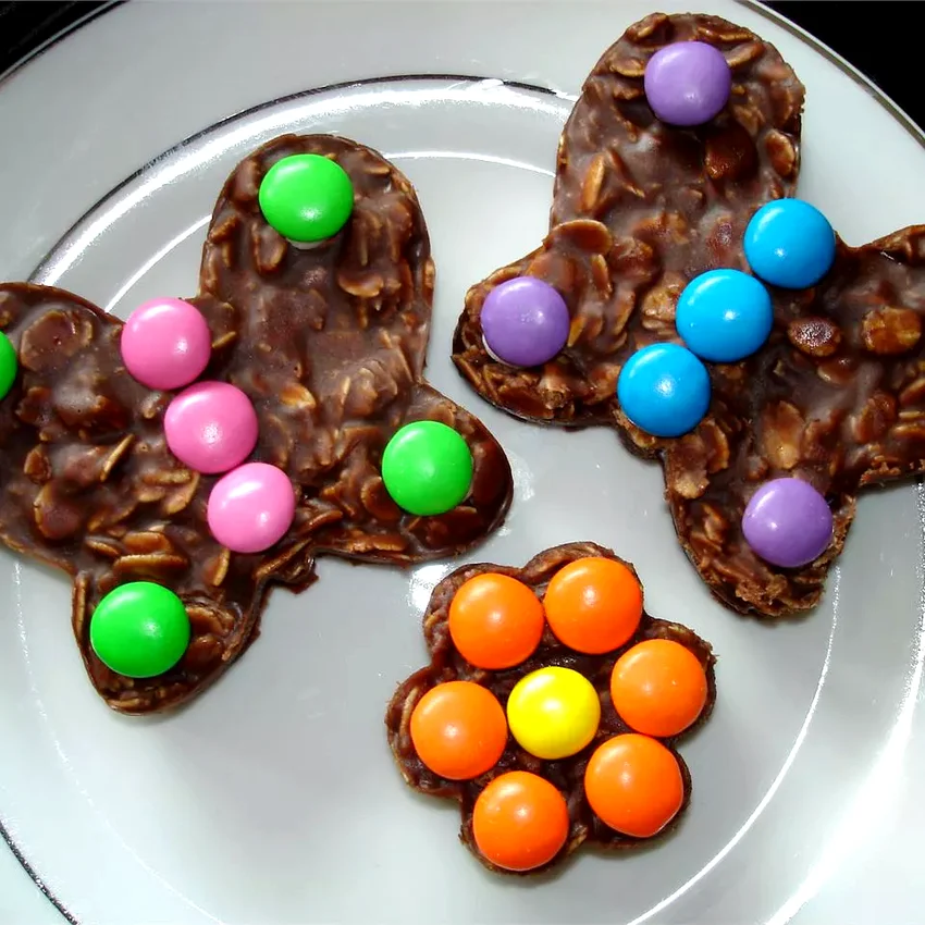 17 Simple No-Bake Cookie Recipes for Kids to Make Peanut Butter Cocoa No-Bake Cookies