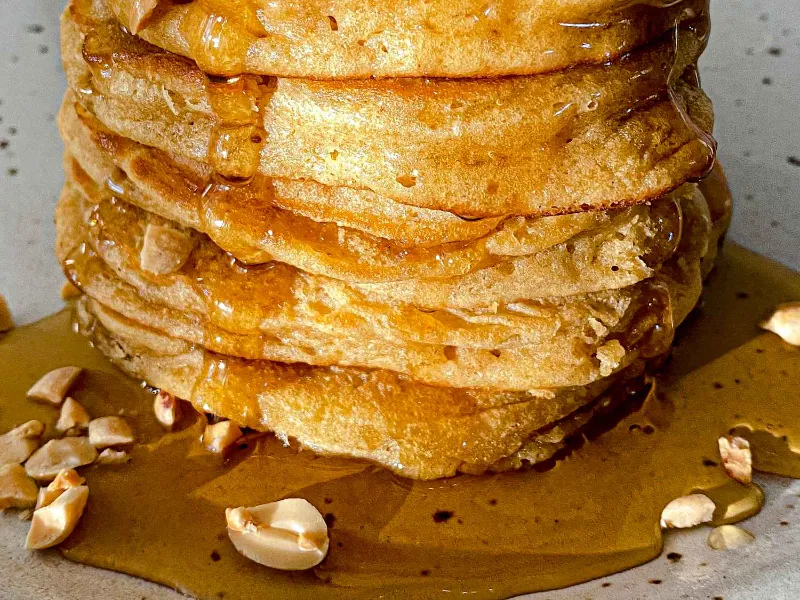 Peanut Butter Pancakes 1